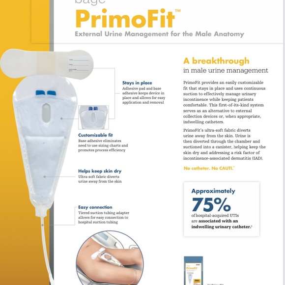 Stryker Other Sage Primofit Male Urine Management System Poshmark